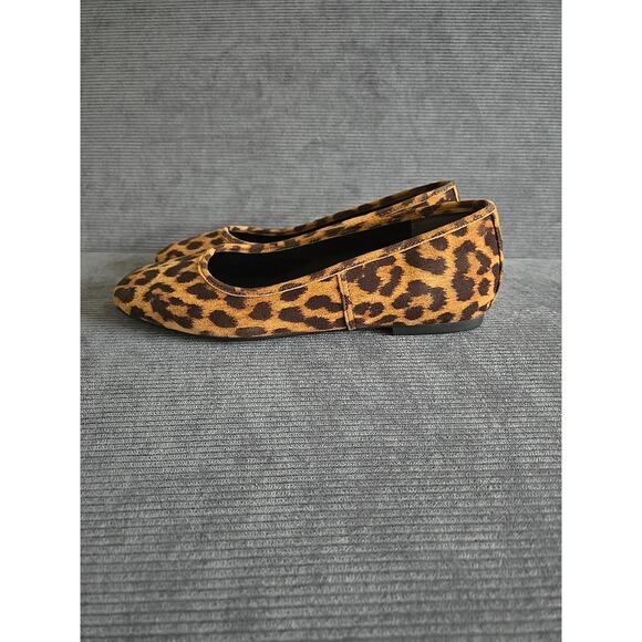 Vionic Women's Orinda Suede Ballet Flats Brown Leopard 6.5 PRE-OWN EUC - Picture 3 of 11